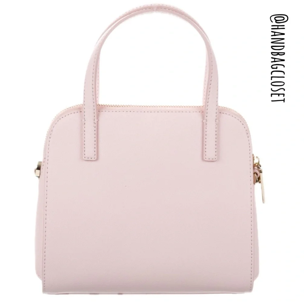 Kate Spade Pink Crystal Davies Merriam Bag and Matchjng Wallet Rare Set